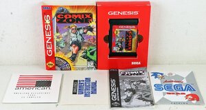 P●ジャンク品●ゲームソフト『COMIX ZONE GENESIS コミックスゾーン ジェネシス 海外版』SEGA/セガ MEGA DRIVE/メガドライブ ※動作未確認