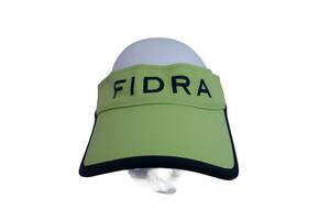 【感謝セール】【美品】FIDRA(フィドラ) サンバイザー 黄色 レディース フリーサイズ ゴルフ用品 2005-0960 中古