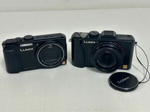 1179h Panasonic パナソニック LUMIX ルミックス DMC-LX5 DMC-TZ40 コンパクトデジタルカメラ まとめ2台 