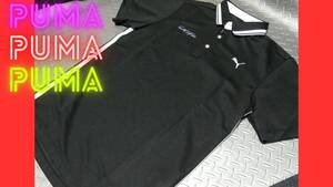 訳あり★TPM52★春夏★PUMA GOLF★プーマゴルフ★EGWポロシャツ★XL/BK