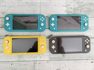 Nintendo Switch Lite 本体 計4台 まとめ売り ニンテンドー 動作確認済み 中古品【y2-36/0/0】