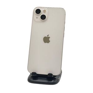 iPhone13　128GB　SIMフリー ホワイト 完動品 1円開始 送料無料 iPhone アイフォン 91%