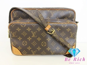 ルイ ヴィトン LOUIS VUITTON ナイル M45244 茶 ブラウン PVC ショルダーバッグ モノグラムLV ロゴ 肩掛け 【中古】【送料無料】bk8330