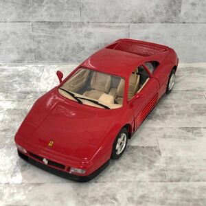 【中古】burago フェラーリ Ferrari 348tb 1989 レッド 赤 1/24 ミニカー イタリア製 モデルカー ブラーゴ 