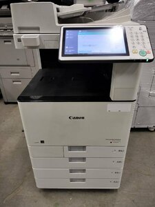 ■印字2161枚! Canon/キヤノン A3カラー複合機 ADVANCE C3520F　C/F/P/S USB LAN 4段 自動両面 無線LAN　取扱CD 【D0202Z14BH】