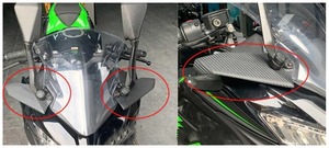 ★☆【大人気!!激安!!】フェアリング フロントカウル カーボンタイプ ホンダ CBR 600 カワサキ ニンジャ ヤマハ YZF スズキ GSX 汎用☆★