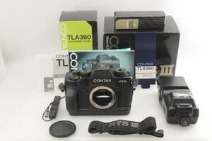 ★超美品★ CONTAX コンタックス RTS III ボディ 箱、説明書、TLA360付 ★潔感溢れる綺麗な外観! 光学系濃いカビ・クモリなし! 完動品!