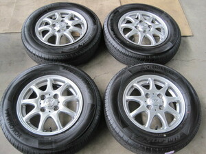 ★☆ＳＫ45　マナレイＤＩＯＳ　es9&155/80Ｒ13 ブルーアースＥＳ32　セット中古品☆★