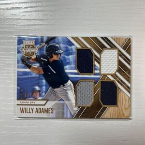 2017 Panini Elite Extra Edition Willy Adames jersey 99枚限定