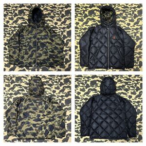 reversible puffer down jacket BAPE ダウンジャケット エイプ A BATHING APE 1st camo green 迷彩 リバーシブル s