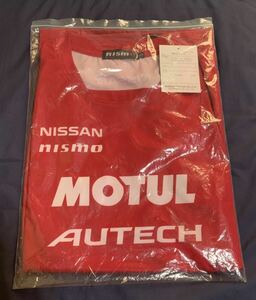 ニスモ MOTUL AUTECH ドライバーレプリカ Tシャツ L NISSAN NISMO