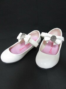 [送料込][キッズ/子供] Bibbidi Bobbidi Boutique/Disney ビビディバビディブティック 東京ディズニーリゾート 靴 19cm 白ホワイト/n472985