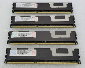 ●サーバ＆WS汎用 [PC3-12800R 16GB*4] V-Color Server Series DDR3 ECC Registeredメモリ 16GB*4 計64GBキット [Model TRV16G36CA11-GN]