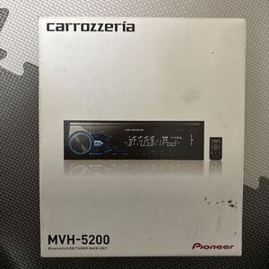 パイオニア CD/USB/Bluetooth/チューナー メインユニット MVH-5200 カロッツェリア USB carrozzeria 1DIN カーオーディオ Bluetooth