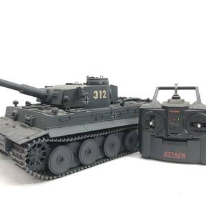 ドイツ重戦車 タイガー ラジコン RC 組立済み 動作未確認 現状販売品 24j菊MZ