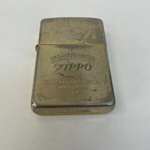 【T0510】Zippo ジッポー オイルライター ローラー式 ゴールドカラー 喫煙具 喫煙グッズ 着火未確認 コレクション ヴィンテージ ジャンク品