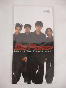 未開封 1997年 DA PUMP LOVE IS THE FINAL LIBERTY AVDT-2005 / CD 8cm シングル avex 90年代 J-POP 日本 平成 ▼