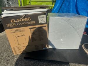 ○G9442 ELSONIC 1ドア冷蔵庫　46L EJ-R461W 19年製○