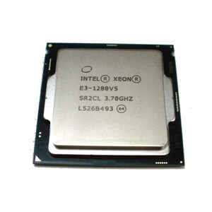 正規品★安心初期付き★デスクトップ用CPU INTEL Xeon E3-1280v5 3.7GHz SR2CL CPU 【中古良品】送料無料