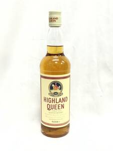 【古酒・未開栓】HIGHLAND QUEEN ハイランドクイーン スコッチ ウイスキー 750ml 43%　
