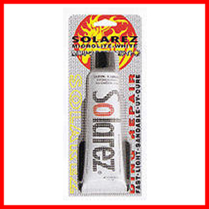 ソーラーレズ (SOLAR LEZ )MICRO WHITE MINI マイクロライトホワイト ミニ 紫外線 硬化 サーフボード 修理用樹脂 (ポリエステル樹脂) 14g