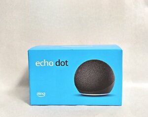 【未使用】 Echo Dot アレクサ スマートスピーカー B7W64E 第4世代 ハンズフリー 通話 アナウンス HMY