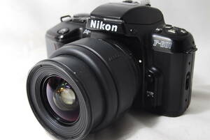 通電 & AF動作 & シャッター確認済み！ NIKON ニコン F-601 フィルムカメラ TAMRON AF 24-70mm レンズセット A318