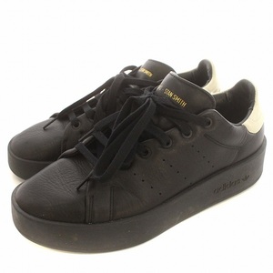 アディダス adidas スタンスミス リーコン H06184 STAN SMITH RECON スニーカー レザー US4 22cm 黒