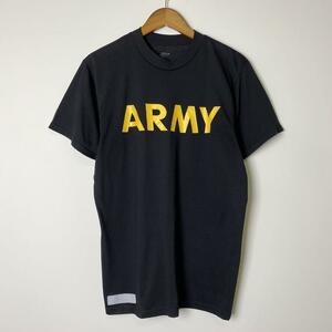 米軍実物 アメリカ軍 ARMY APFU IPFU ロゴ Tシャツ ブラック M