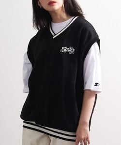 「STARTER BLACK LABEL」 スウェットカットソー X-LARGE ブラック メンズ