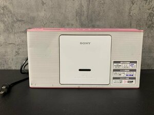 【N-6522】SONY ソニー ZS-E80 CD ラジオ ワイドFM AM/FM 通電確認済み 現状品 東京引取可 同梱可【千円市場】