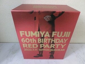 BO【RR-112】【60サイズ】▲Blu-ray/藤井フミヤ/FUMIYA FUJII 60th BIRTHDAY RED PARTY/日本武道館