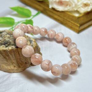 【E5444】A桜アゲート＊10㎜＊ブレスレット＊Cherry blossom agate