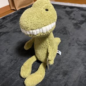 Jerry CAT toothy T rex レックス　ジェリーキャット　ぬいぐるみ　恐竜　タグあり