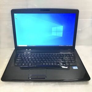 大画面17.3型ノート 4コア ドスパラ Prime Note VF17(Core i7-3632QM 2.2GHz/8GB/SSD120GB+320GB/DVD/Wi-Fi/Webカメラ/Windows10)[961606-]