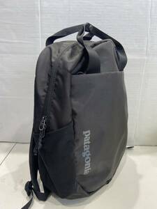 【Patagonia パタゴニア】 48125FA22 Atom Tote Pack20Lアトム・トート・パックリュック ブラック 2405oki k