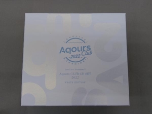 Aqours CD ラブライブ!サンシャイン!! Aqours CLUB CD SET 2022 WHITE EDITION(初回限定生産)(3DVD付)