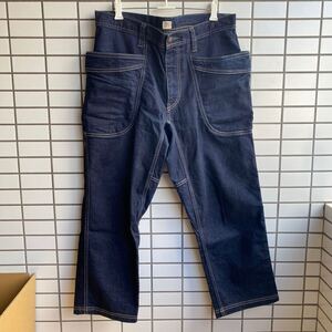 GOHEMP ゴーヘンプ VENDER ベンダーデニムパンツ サイズ34 日本製　インディゴ　　アウトドア　ジーパン　ジーンズ　