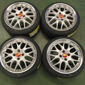 VW純正 BBS RS764リムポリッシュ仕様 4穴 4本165/45R16カスタム軽バン軽トラタントN-BOXスペーシア