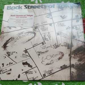 オフコース Back Streets of Tokyo LPレコード