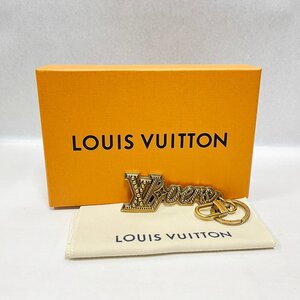 YA1H LOUIS VUITTON ルイヴィトン ラバーズ スタッズ M01755 キーホルダー ゴールドカラー アクセサリー