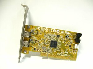 ▽HP 515182-001 354614-008 2ポート FireWire400(IEEE1394) 増設カード PCI 中古 GLF-C050-PCB-600