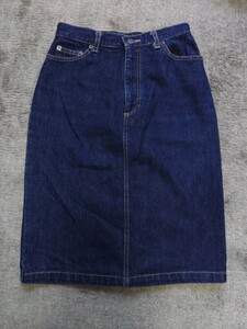 NATURAL BEAUTY BASIC デニムスカート インディゴ Sサイズ ナチュラルビューティーベーシック DENIME INDIGO