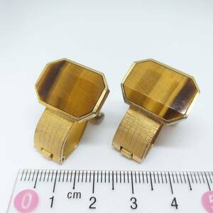 CW47 カフリンクス カフス ボタン ゴールド ラップアラウンド Wrap Cufflinks ベルト メッシュ チェーン