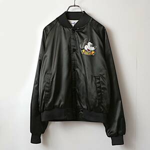 80s~ Chalk Line Mickey ミッキーマウス ナイロン ジャケット スタジャン 古着 used