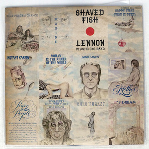 JOHN LENNON/SHAVED FISH/APPLE EAS80380 LP