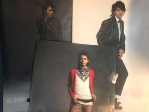 【貴重】中河内雅貴（3種類） A4クリアファイル 「Masataka Nakagouchi Live Tour 『Hi JUMP』」※USED品