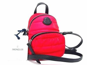 ■新品■未使用■ MONCLER モンクレール ナイロン クロスボディ ミニショルダー レディース ピンク系 BK3181