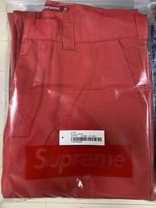 supreme work pant Bright Red /32 新品