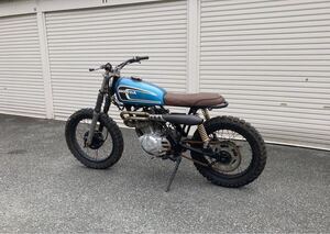 HONDA XL250S カスタム　スクランブラー　ダート　ヴィンテージ レストアベース